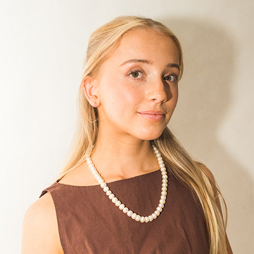 LONGER PEARL NECKLACES